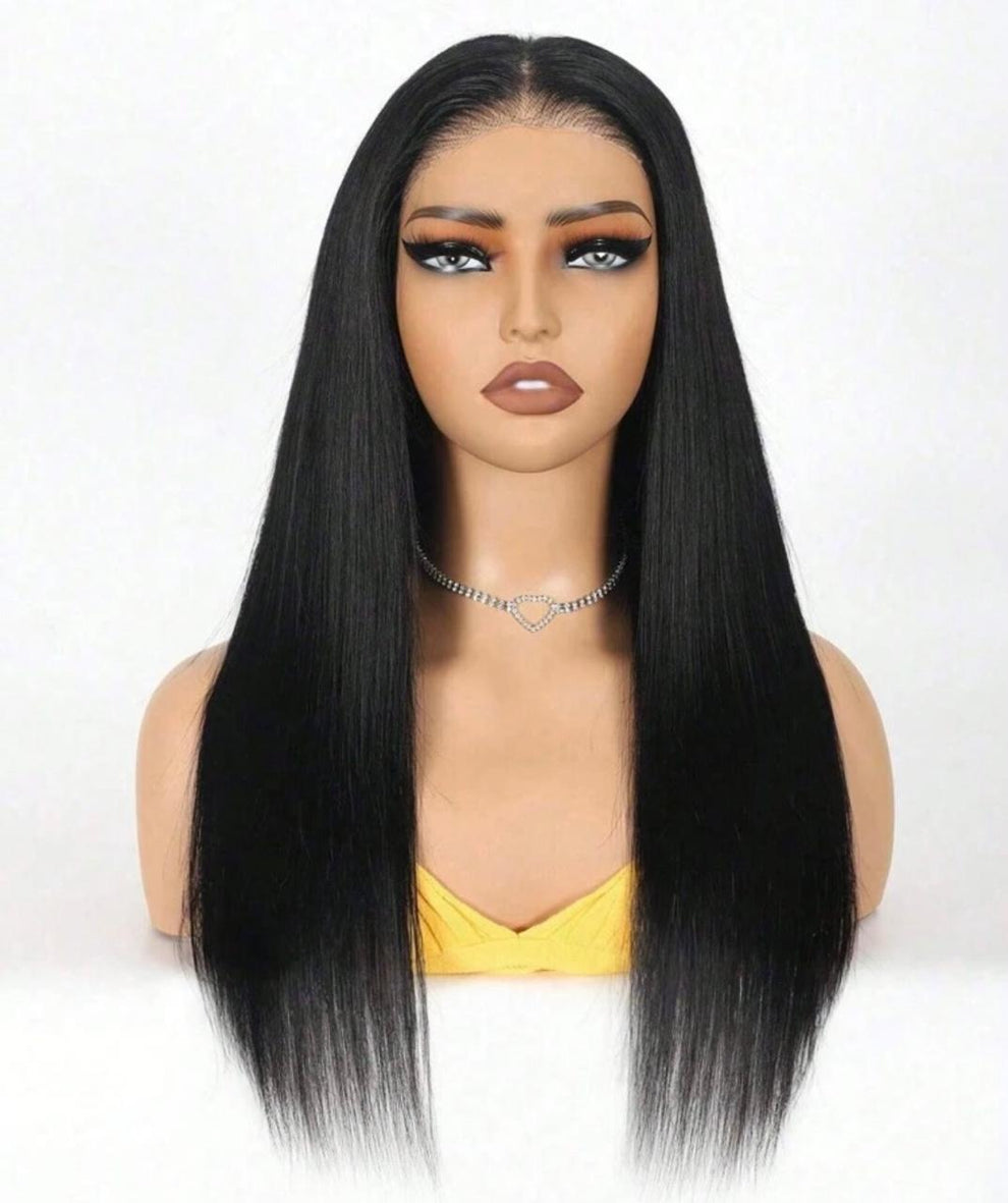 Gloria Straight Glueless Wig(human blend) high quality