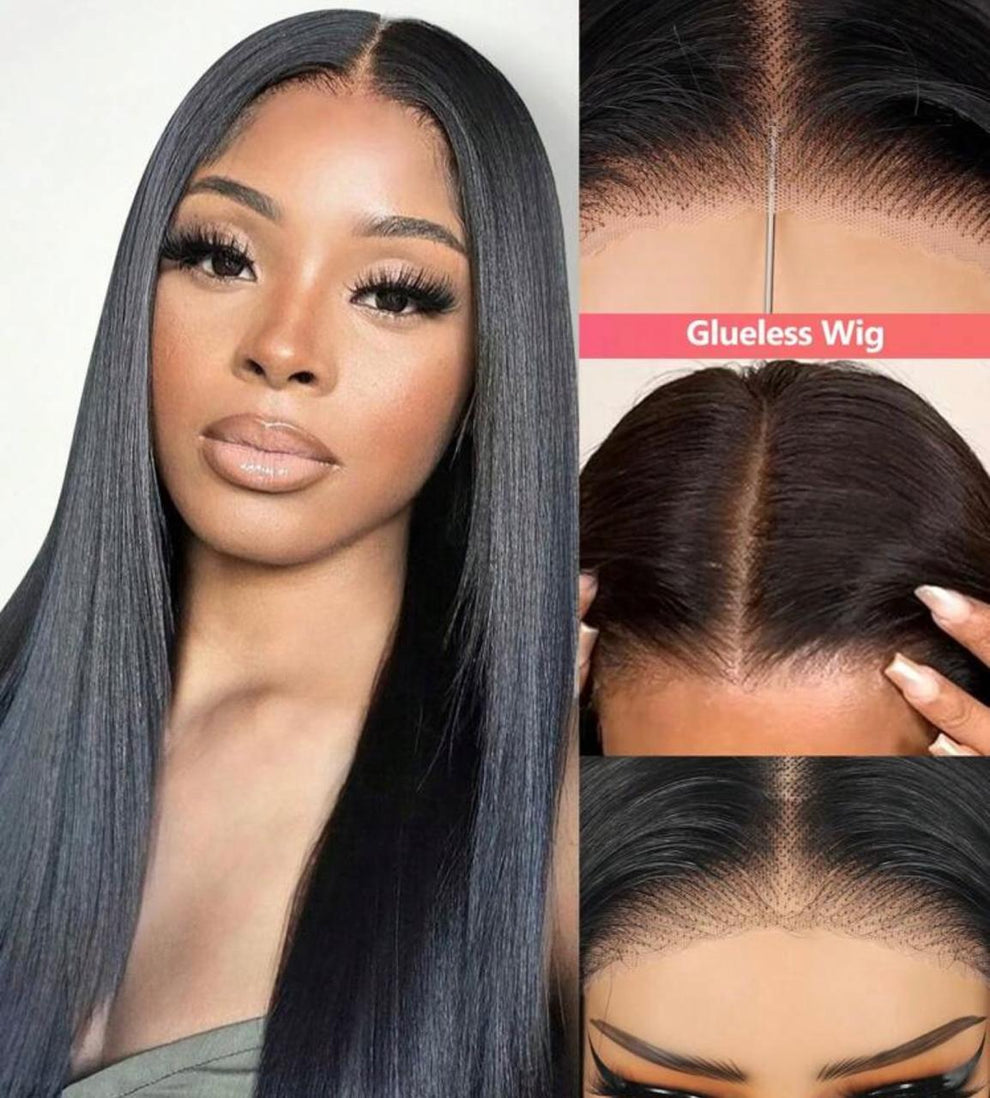 Gloria Straight Glueless Wig(human blend) high quality
